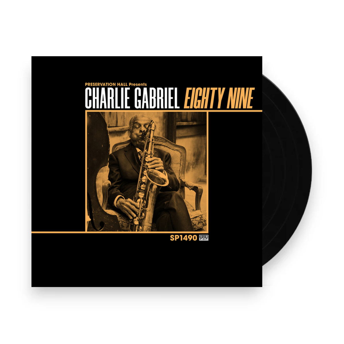 Packshot – Charlie Gabriel – Eighty Nine (Limited Edition Translucent Gold LP Vinyl) – LP – Relix