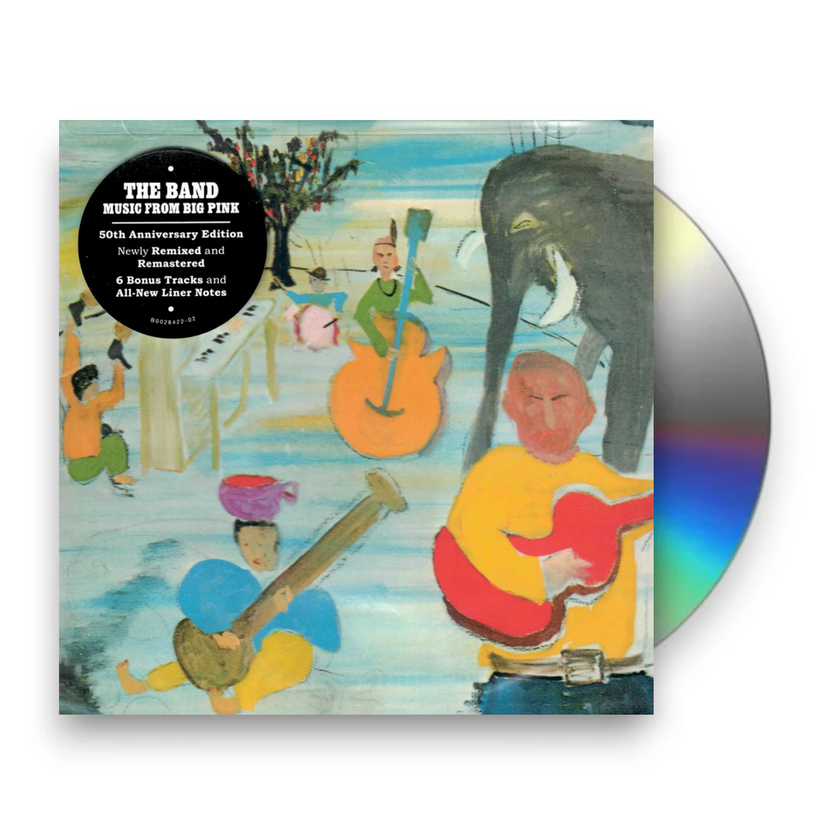 Packshot – The Band – Music From Big Pink: 50th Anniversary (CD) – CD – Relix