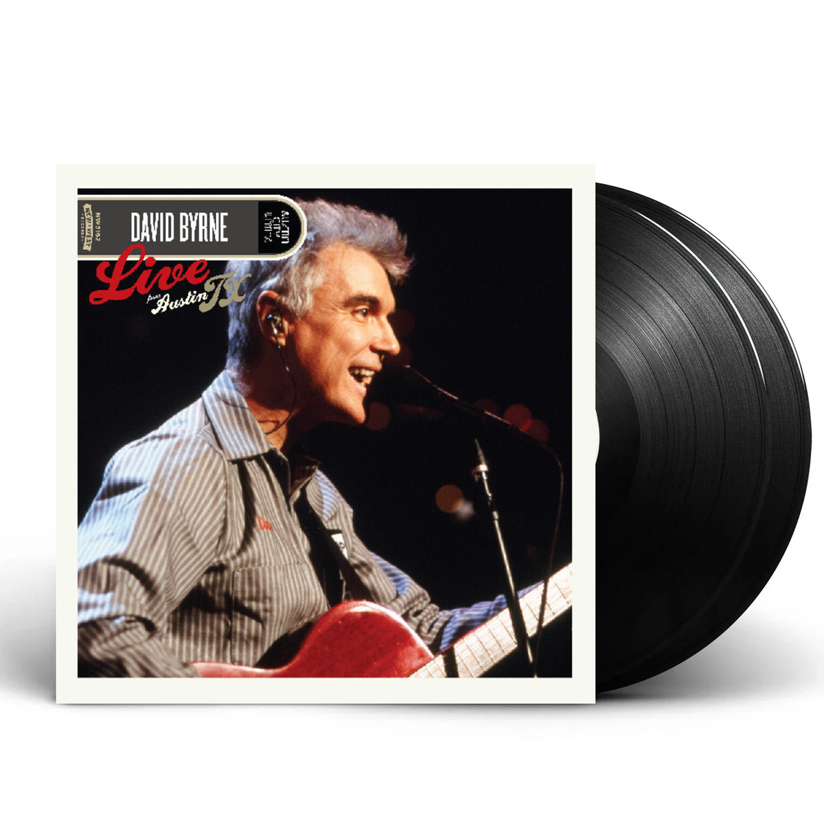 Packshot – David Byrne – Live From Austin Tx (Colored, Gate, Red LP Vinyl) – 2xLP – Relix