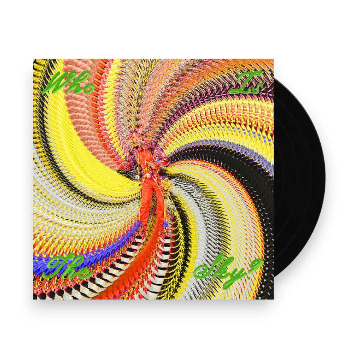 Packshot – David Byrne – Who Is The Sky (Yellow Colored LP Vinyl) – LP – Relix