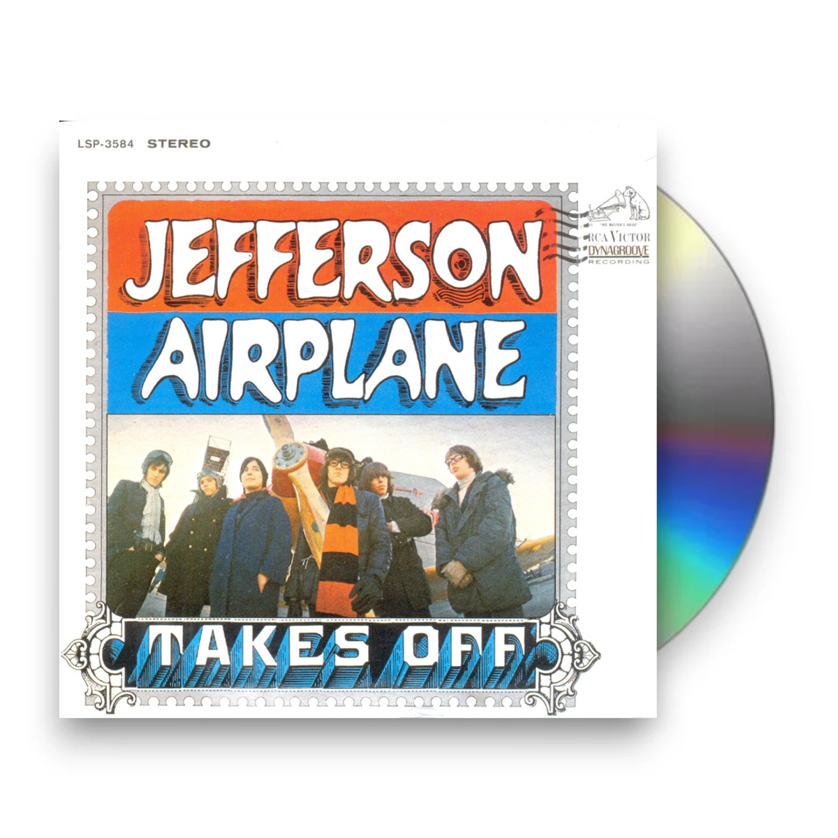 Jefferson Airplane – Takes Off (CD) - Front