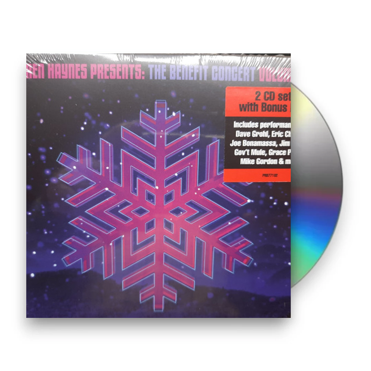 Packshot – Warren Haynes – Warren Haynes Presents: The Benefit Concert Volume 20 (2CD / DVD) – CD – Relix