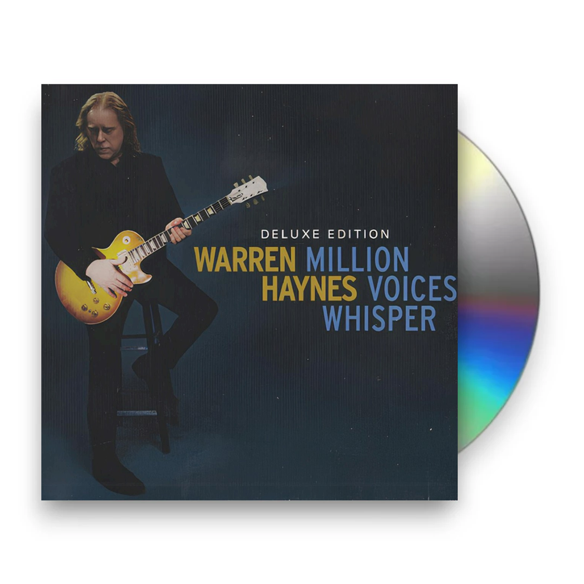 Packshot – Warren Haynes – Million Voices Whisper (Deluxe CD) – CD – Relix