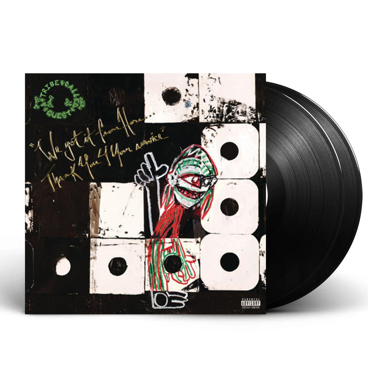 Packshot: A Tribe Called Quest – We got it from Here... Thank You 4 Your service (2-LP Vinyl) Vinyl LP | Relix