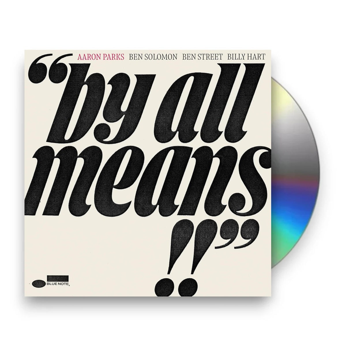 Packshot: Aaron Parks – By All Means CD | Relix