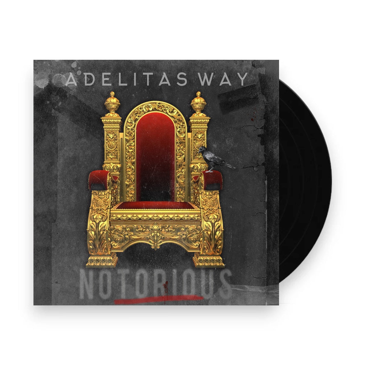 Packshot: Adelitas Way – Notorious - Gold Metallic Vinyl LP | Relix