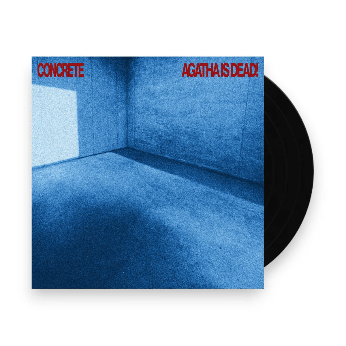 Packshot: Agatha Is Dead! – Concrete - Red (Colored, Red LP Vinyl) Vinyl LP | Relix