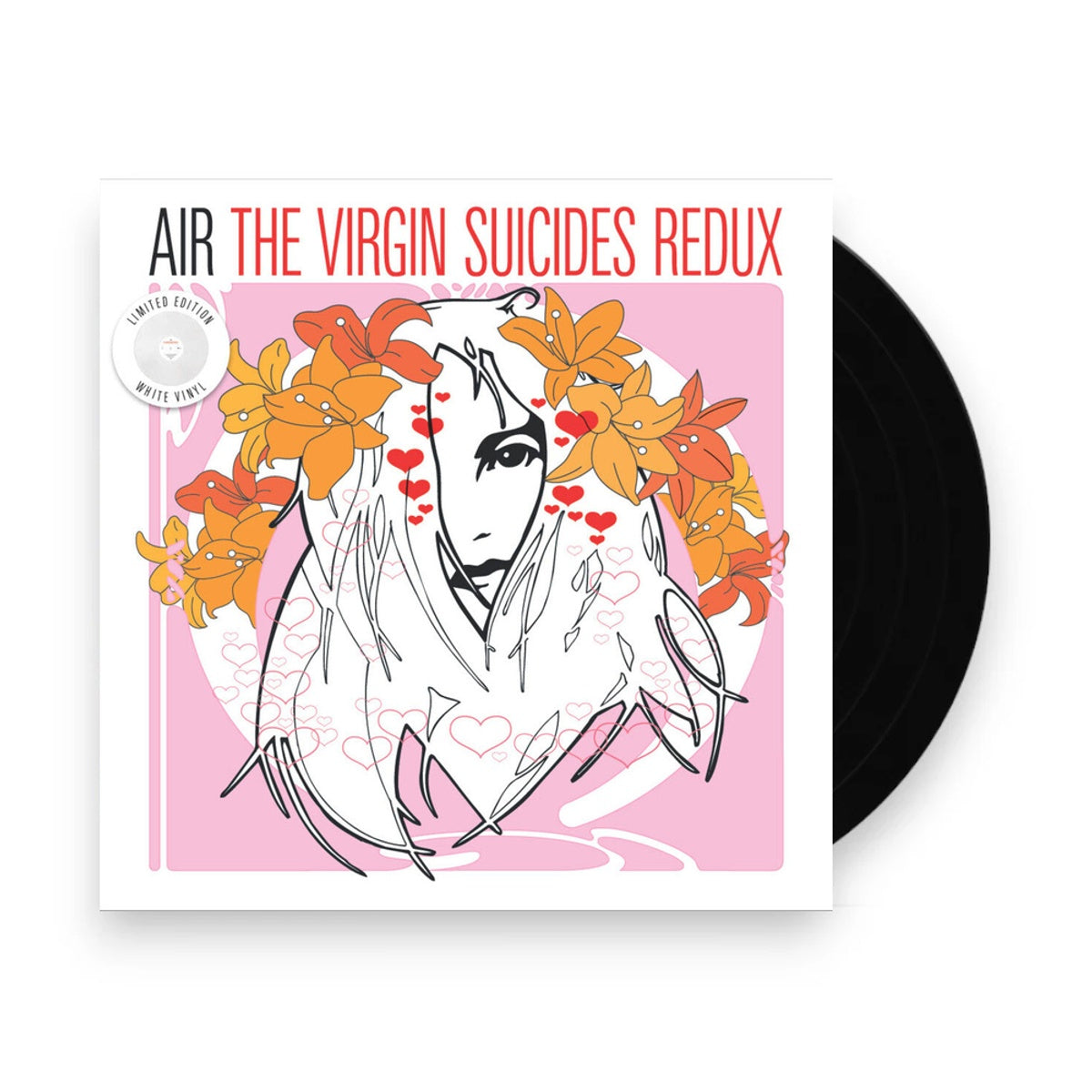 Packshot: Air – Virgin Suicides Redux (Colored, Limited Edition, Wht LP Vinyl) Vinyl LP | Relix