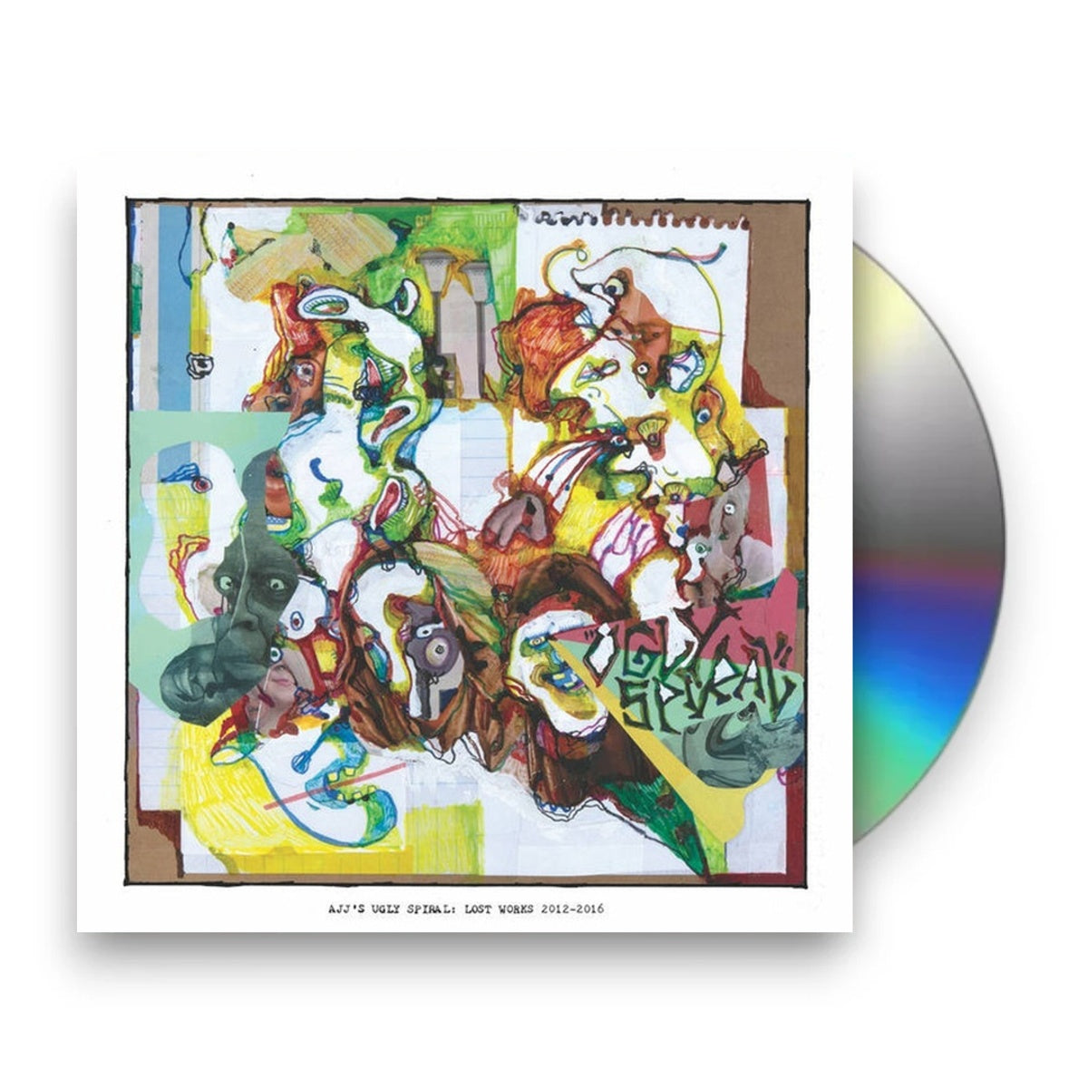 Packshot: AJJ – Ugly Spiral: Lost Works 2012-2016 CD | Relix