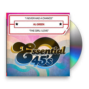 Packshot: Al Green – I Never Had A Chance / The Girl I Love CD | Relix
