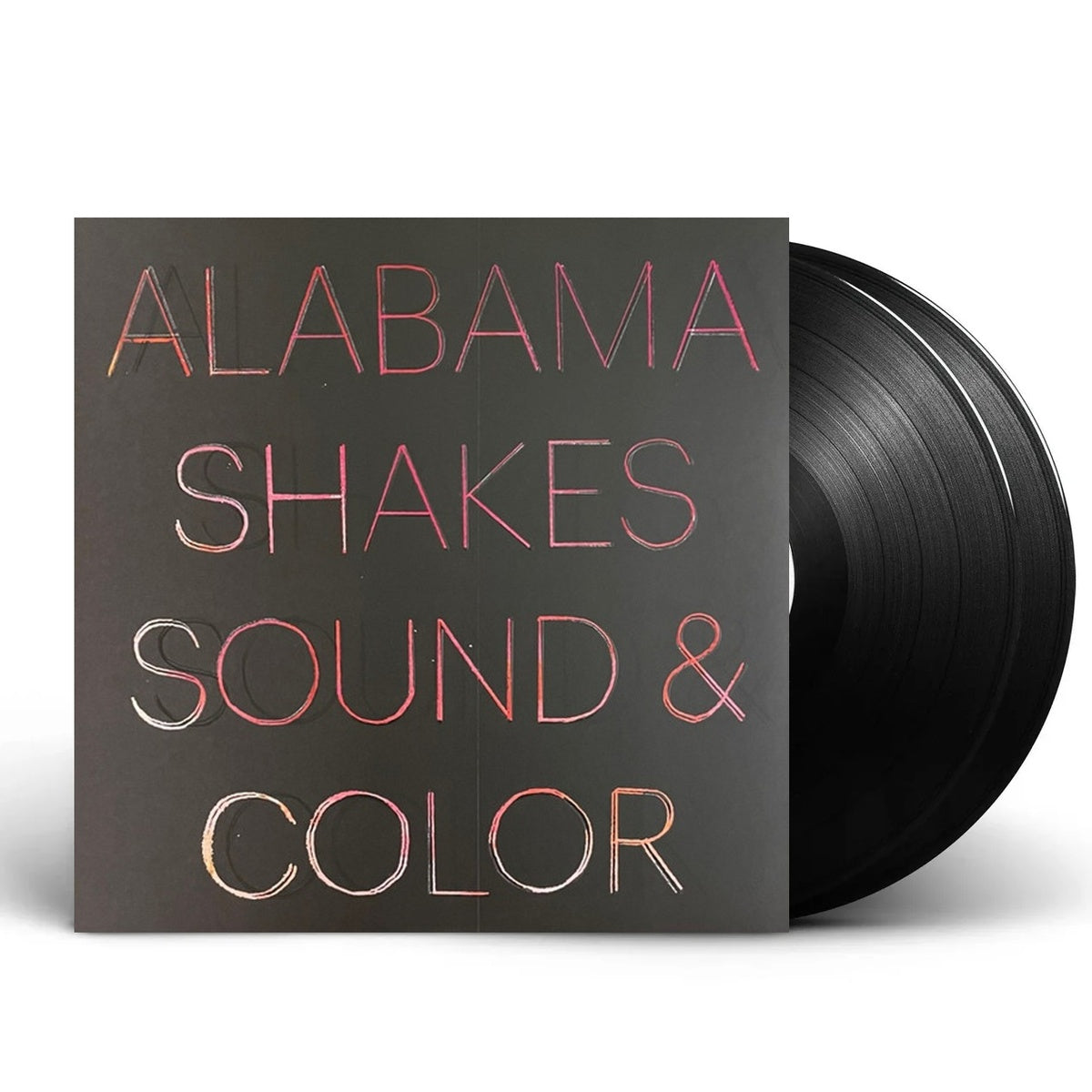 Packshot: Alabama Shakes – Sound & Color: Deluxe Edition (Red/Black/Pink Mixed Color-in-Color LP Vinyl) Vinyl LP | Relix