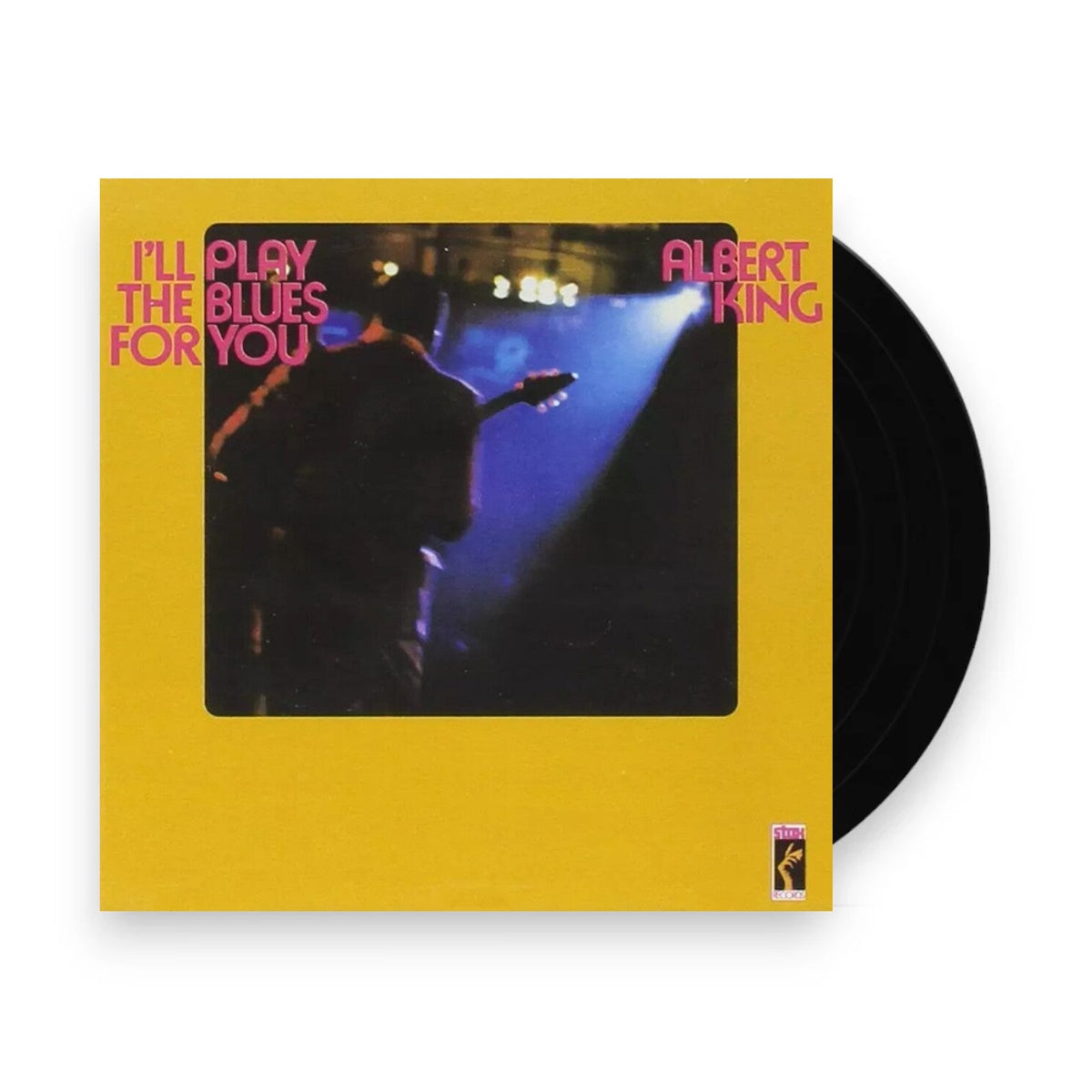 Packshot: Albert King – I'll Play The Blues For You  (Bluesville Acoustic Sounds Series) - 2026 (180g black vinyl * tip-on jacket) Vinyl LP | Relix