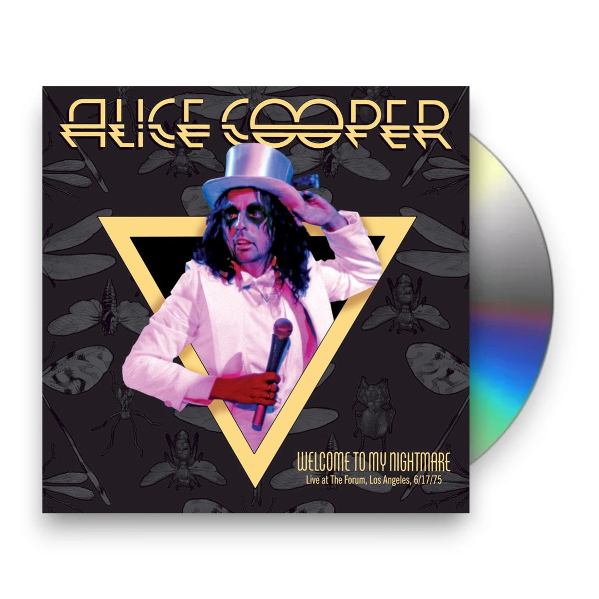 Packshot: Alice Cooper – Welcome To My Nightmare: Live At The Forum Los CD | Relix