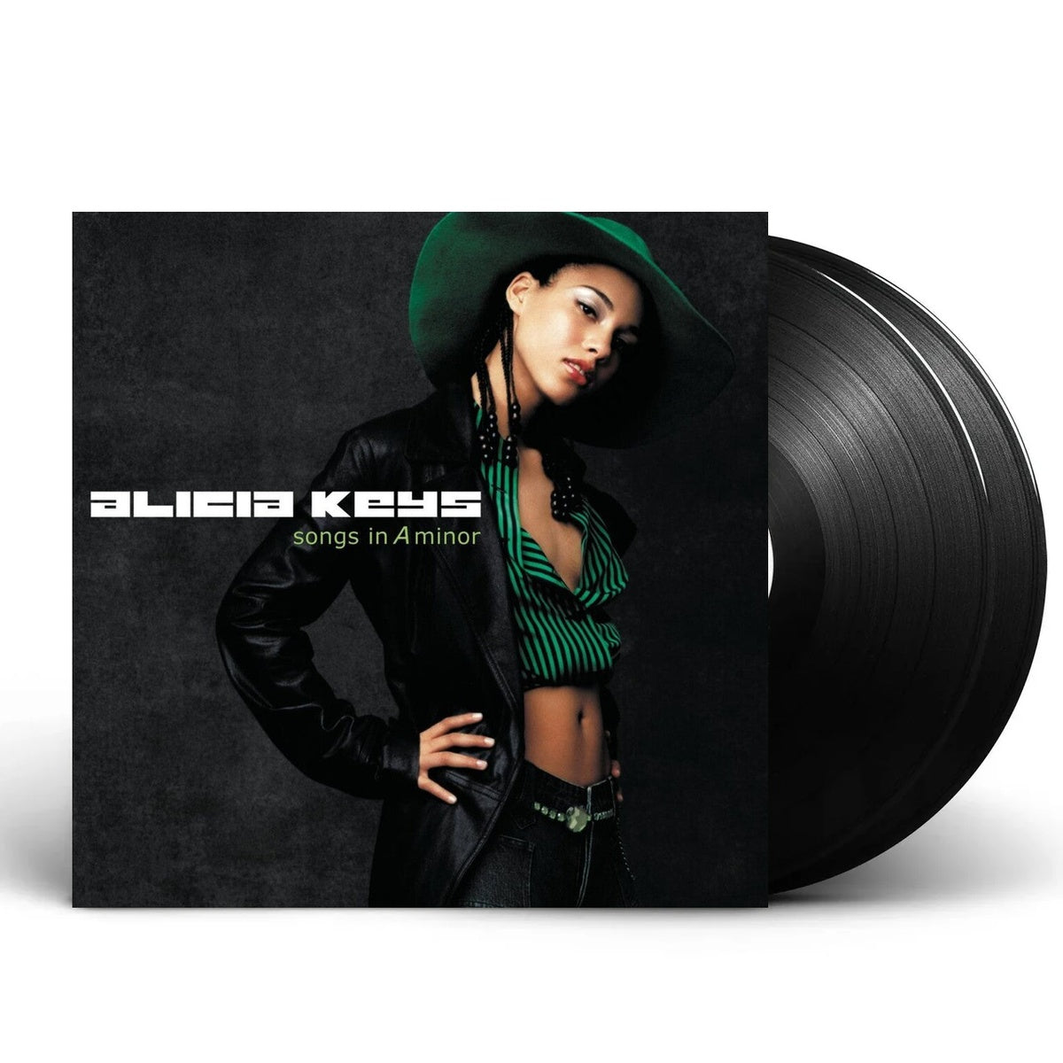 Packshot: Alicia Keys – Songs In A Minor - 25th Anniversary (Translucent Burnt Orange Marbled 2-LP Vinyl) Vinyl LP | Relix