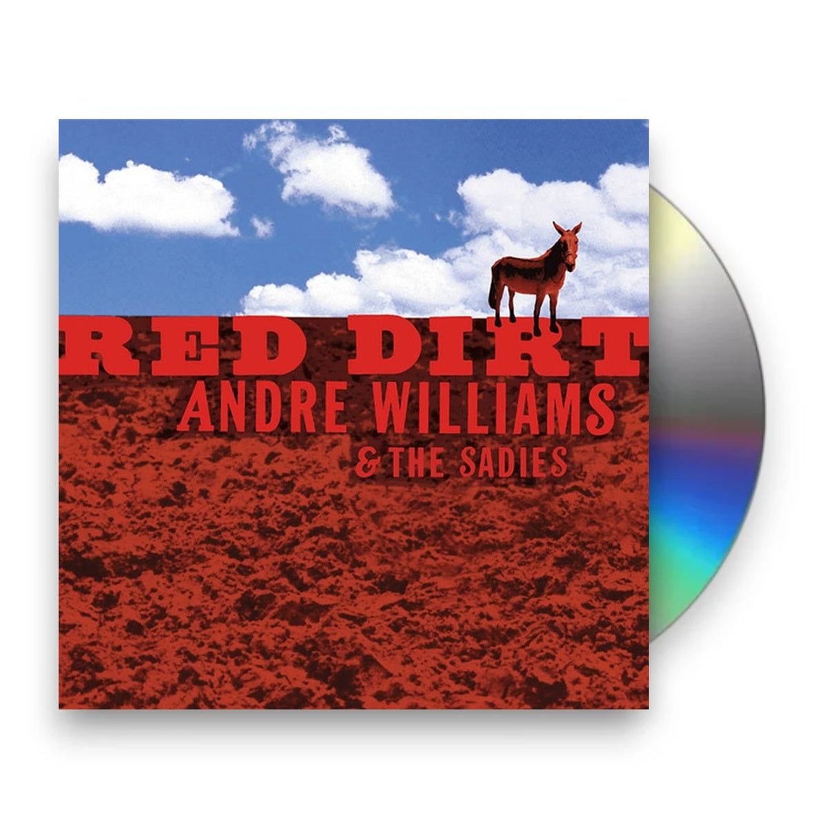 Packshot: Andre Williams – Red Dirt CD | Relix