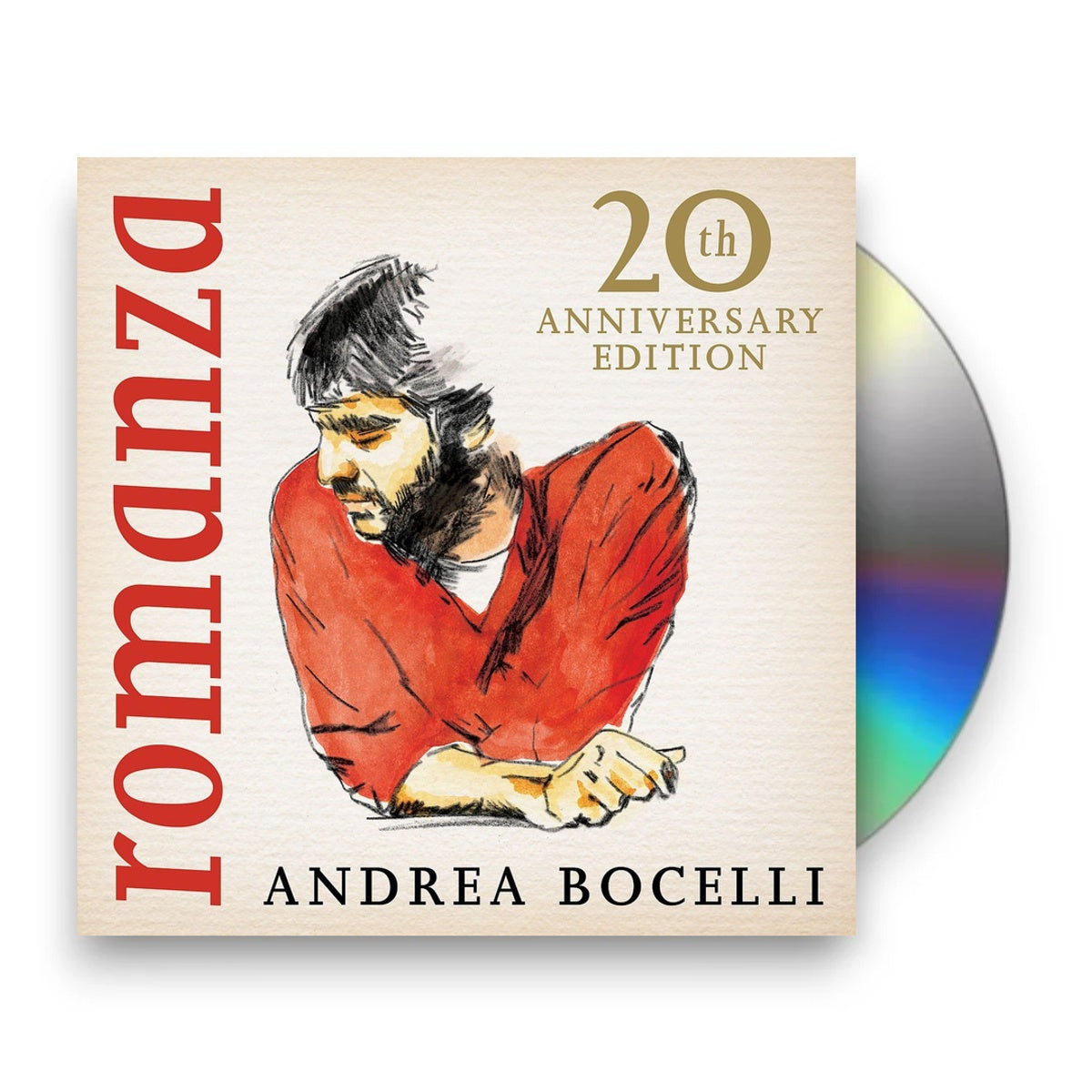 Packshot: Andrea Bocelli – Romanza: 20th Anniversary Edition CD | Relix