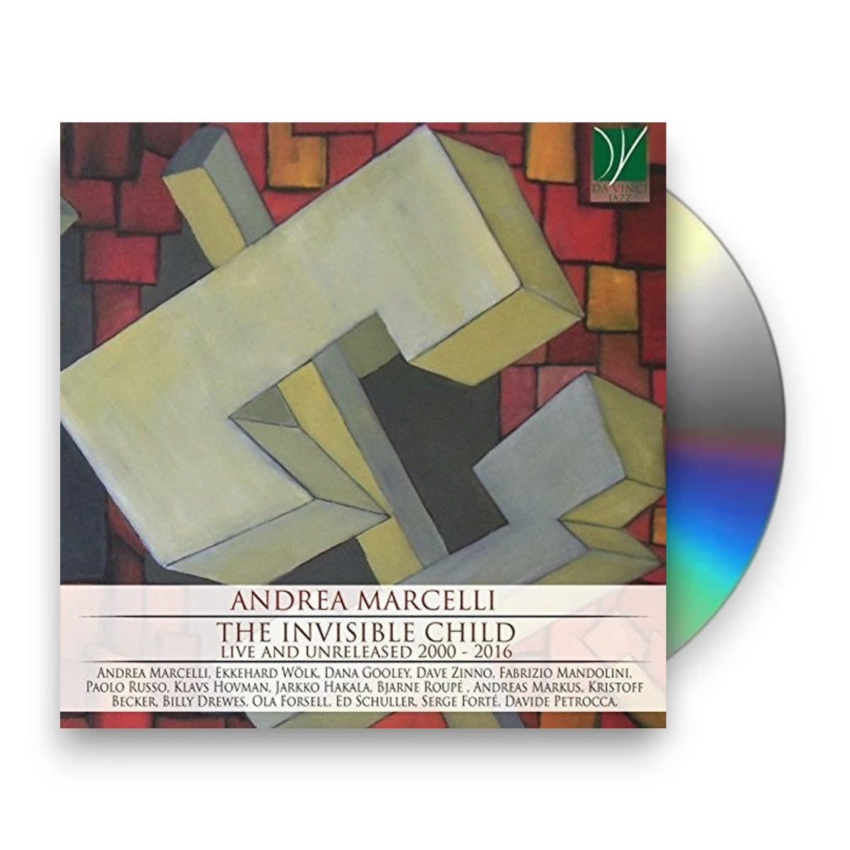 Packshot: Andrea Marcelli – Invisible Child: Live & Unreleased 2000-2016 CD | Relix