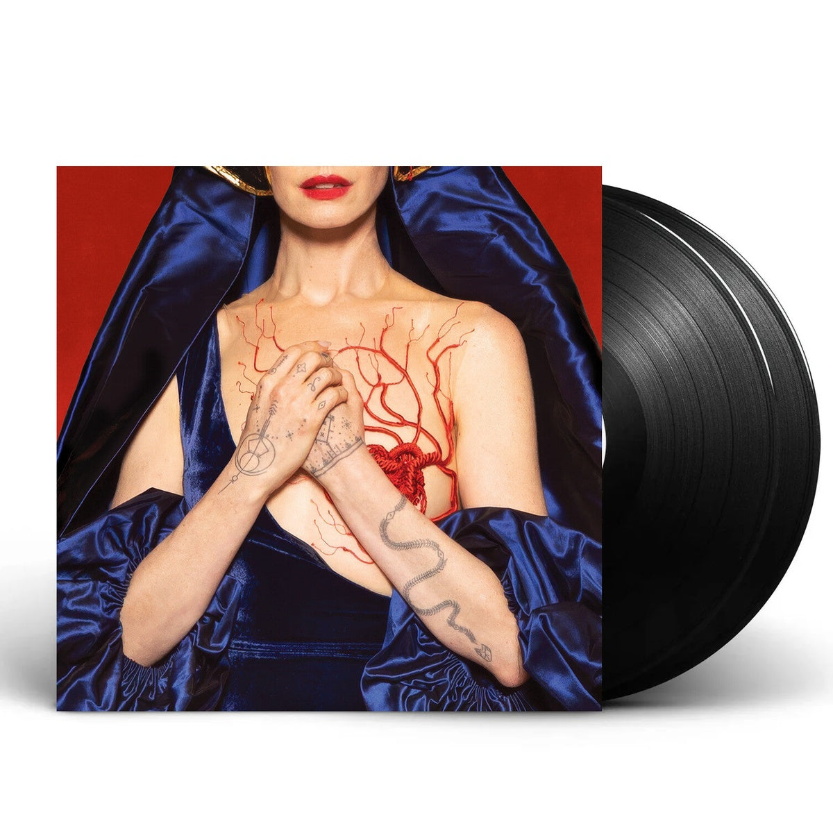 Packshot: Anne Hathaway  / Hart,Daniel (Colv) (Gol) (Red) – Mother Mary: Greatest Hits - O.S.T. (Colored, Gol LP Vinyl) Vinyl LP | Relix