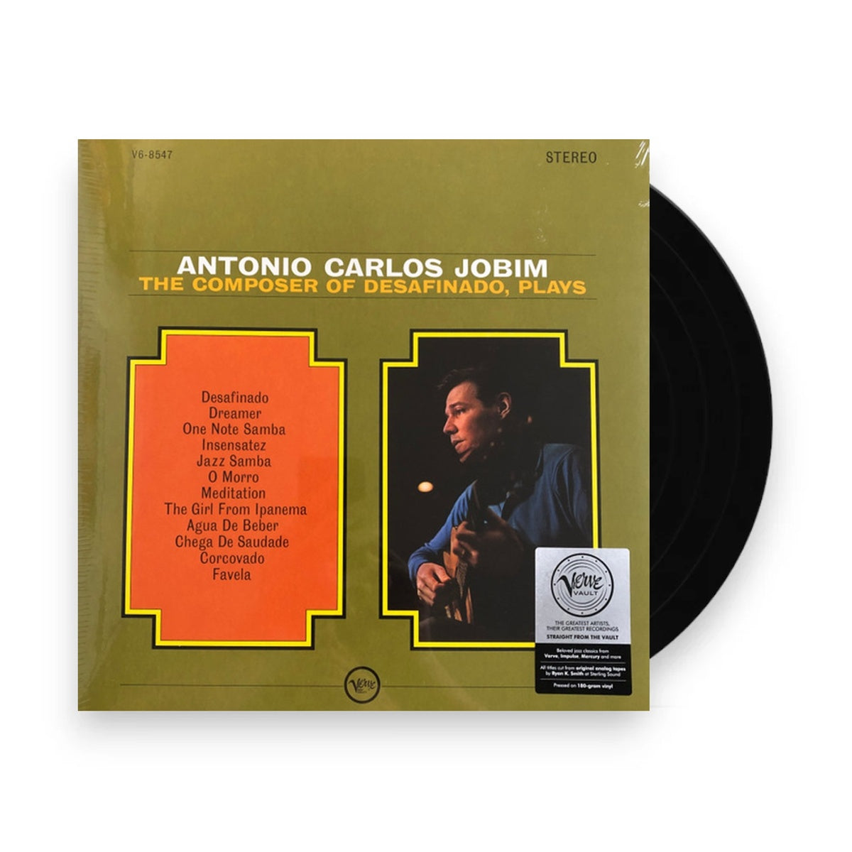 Packshot: Antonio Jobim  Carlos – Composer Of Desafinado, Plays (Verve Vault Series LP Vinyl) Vinyl LP | Relix