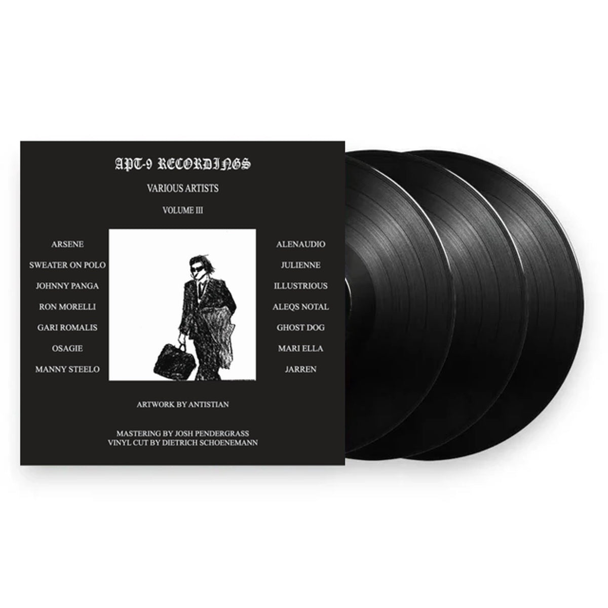Packshot: Apt – 9 Recordings Vol. 3 / Various – Apt-9 Recordings Vol. 3 / Various (LP Vinyl) Vinyl LP | Relix