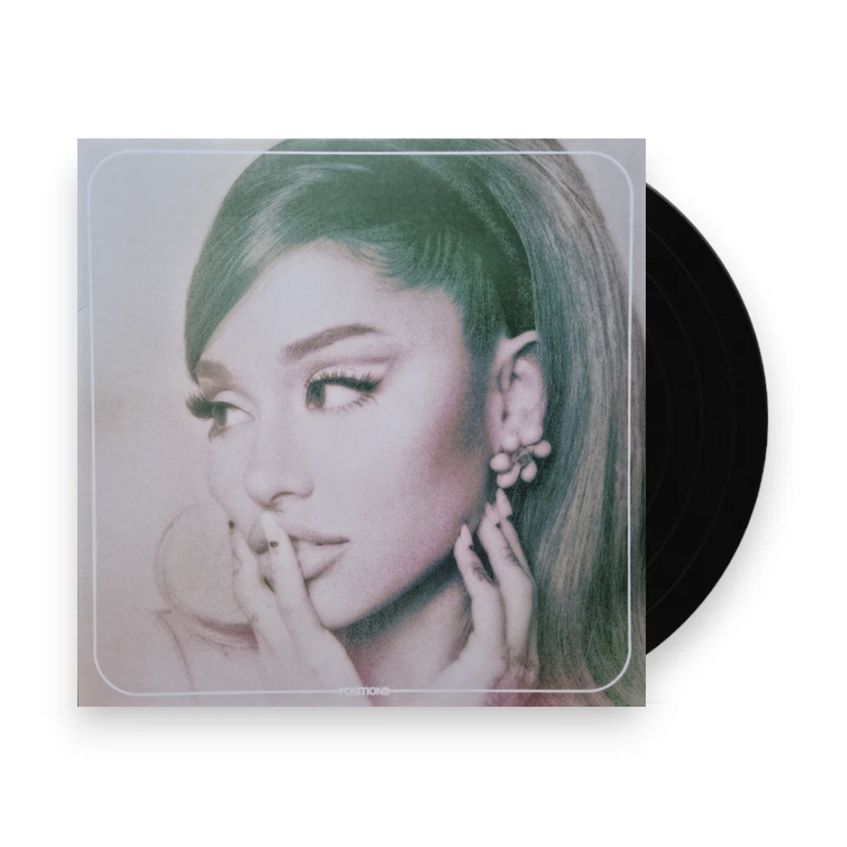 Packshot: Ariana Grande – Positions (Coke Bottle Clear LP Vinyl) Vinyl LP | Relix
