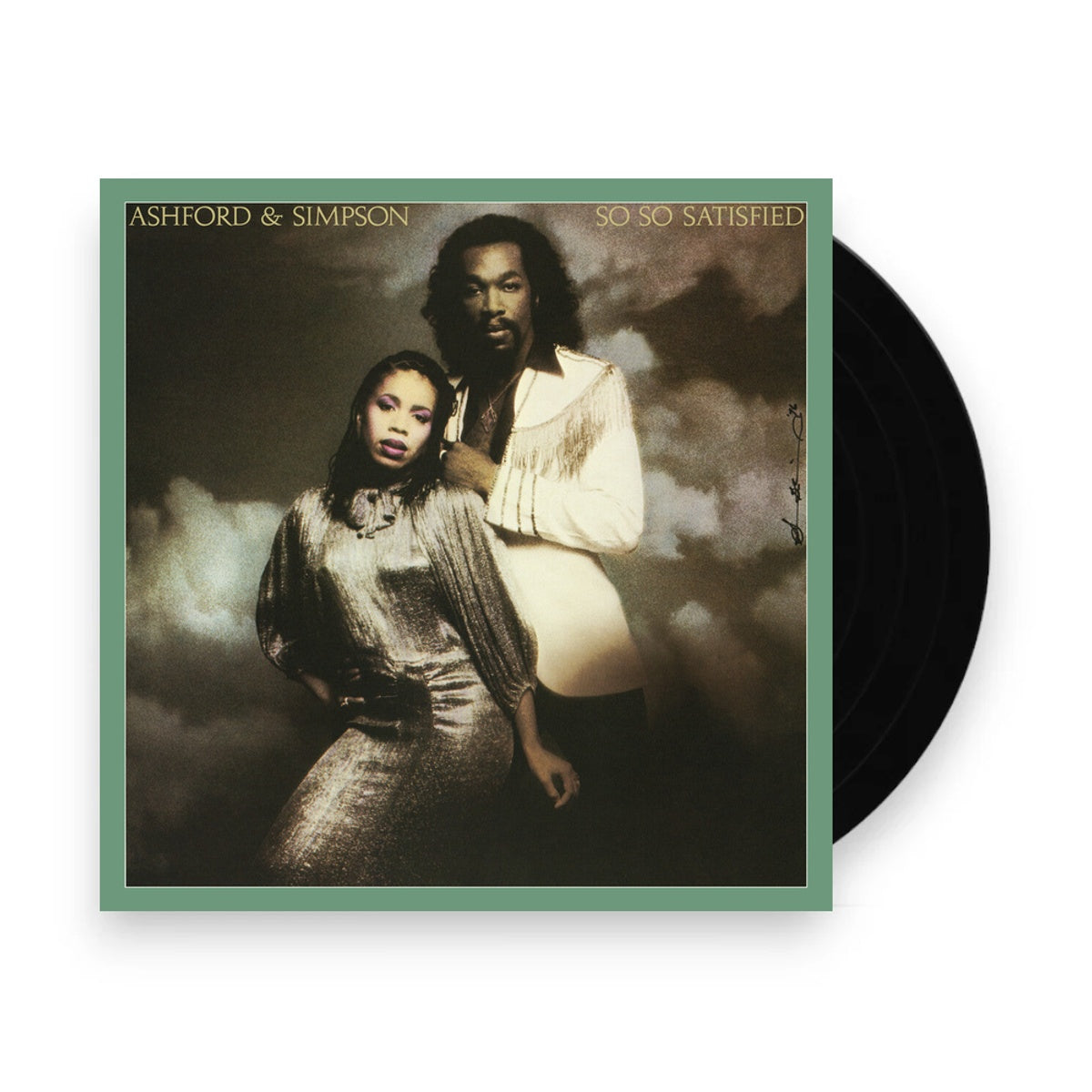 Packshot: Ashford & Simpson – So So Satisfied (Spring Green LP Vinyl) Vinyl LP | Relix