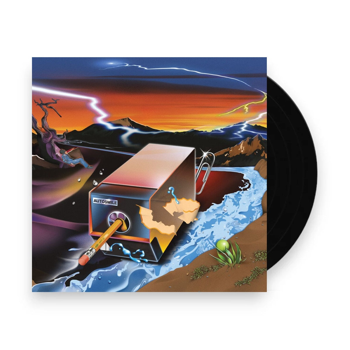 Packshot: @ ( At ) – Autosmile (Soil Brown LP Vinyl) Vinyl LP | Relix
