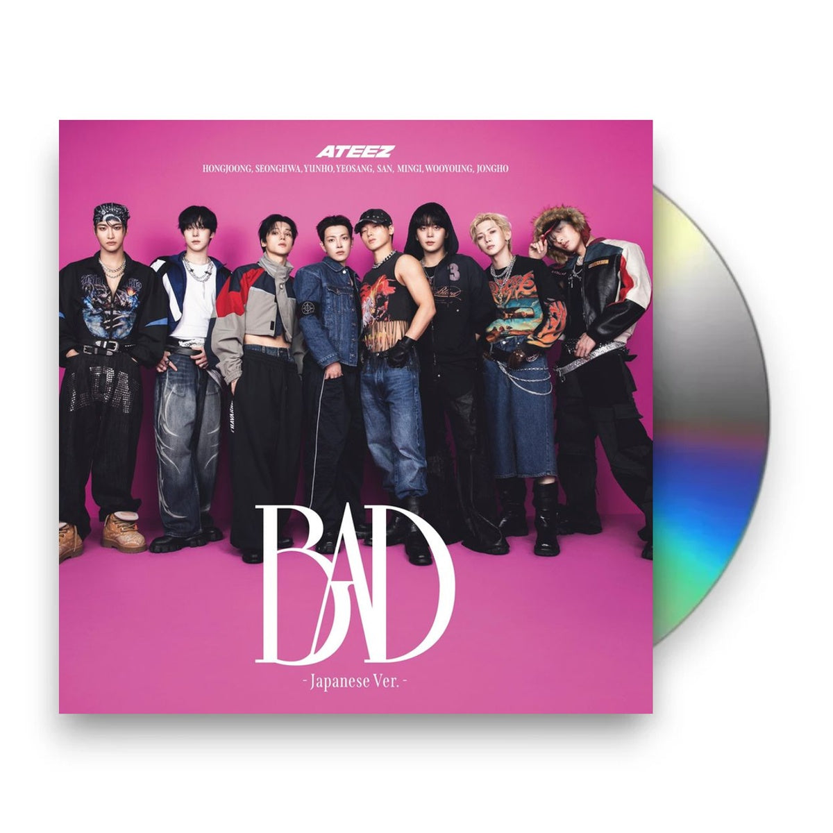 Packshot: Ateez – Bad (Japanese Ver., Limited Edition A with Photobook CD) CD | Relix