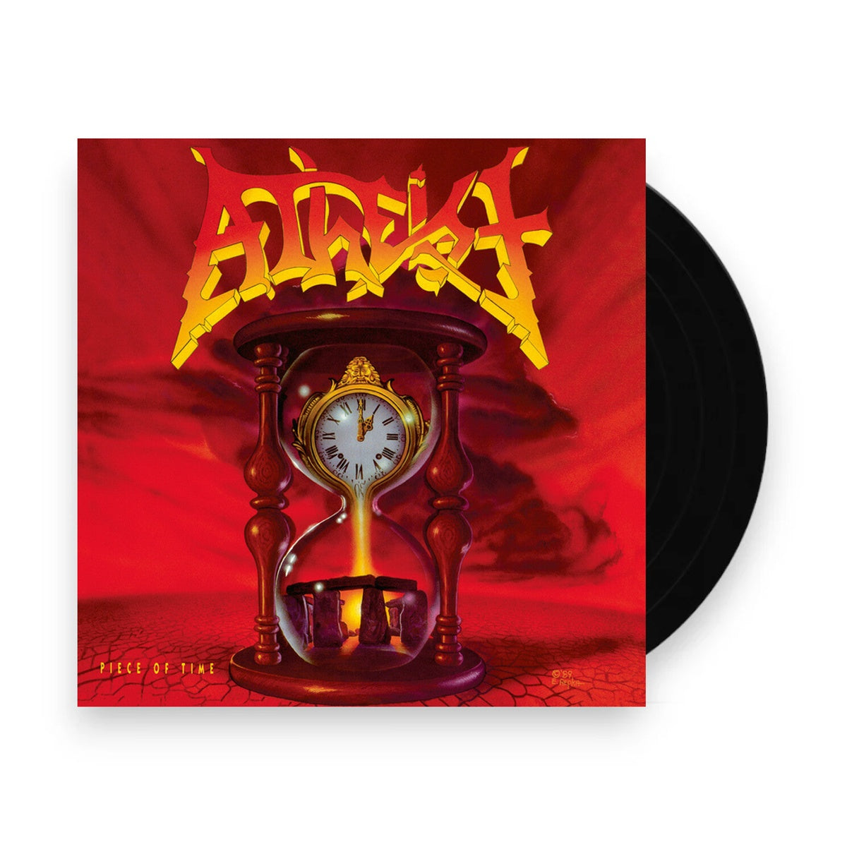 Packshot: Atheist – Piece Of Time (Colored, Org, Uk LP Vinyl) Vinyl LP | Relix