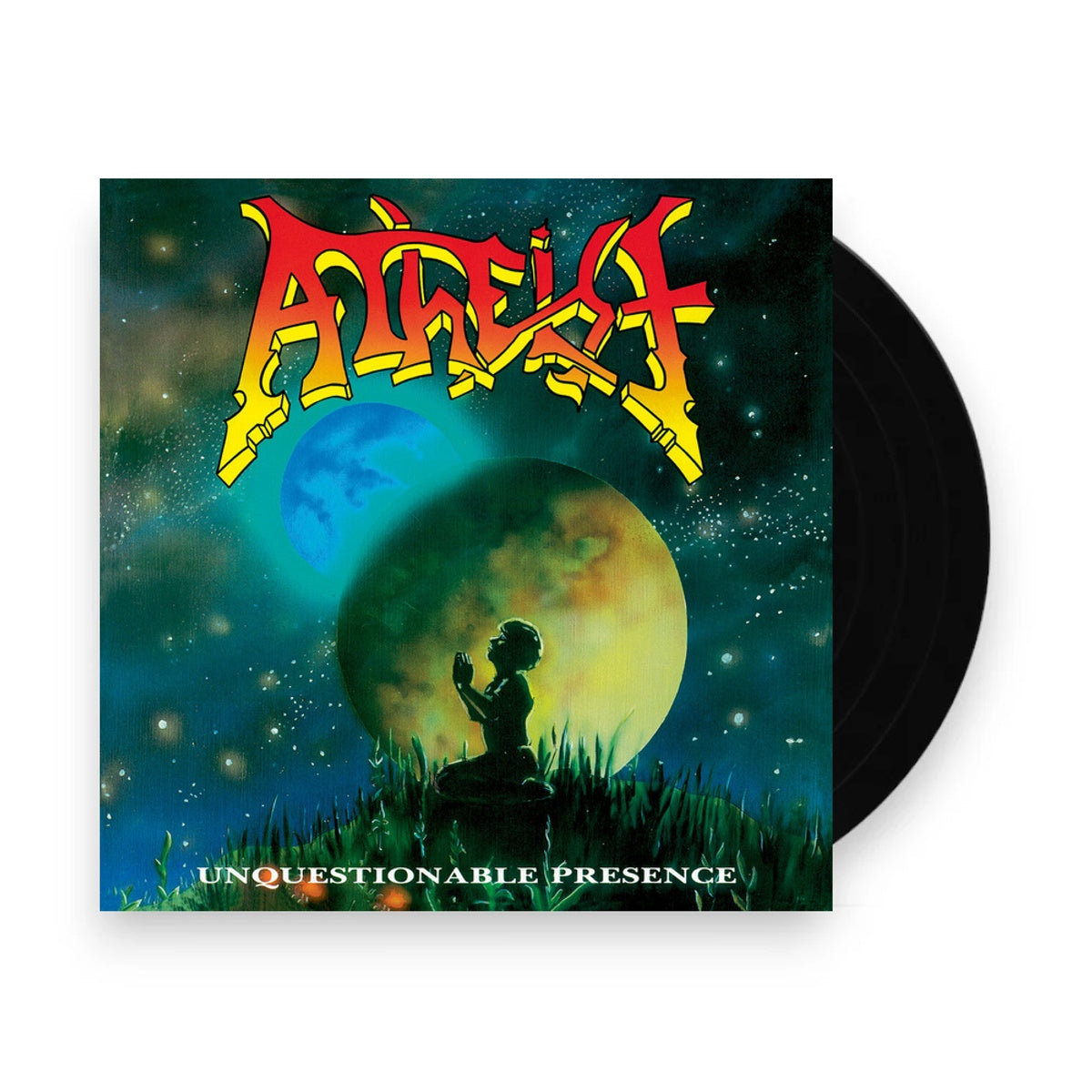 Packshot: Atheist – Unquestionable Presence (Colored, Grn, Uk LP Vinyl) Vinyl LP | Relix