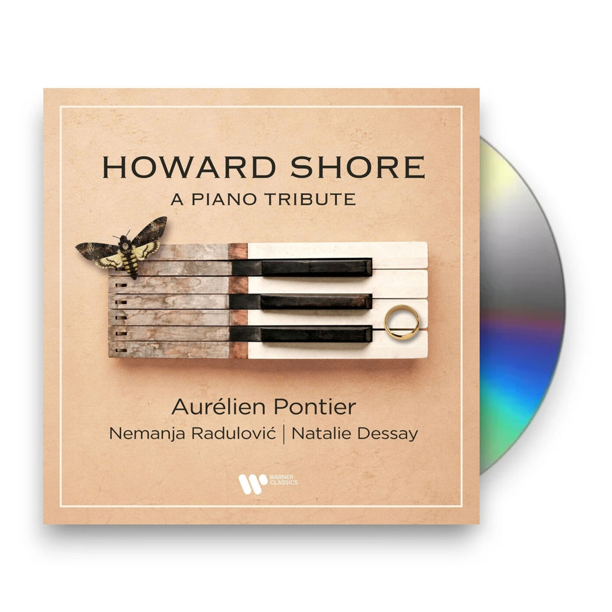 Packshot: Aurélien Pontier – Howard Shore: A Piano Tribute (CD) CD | Relix