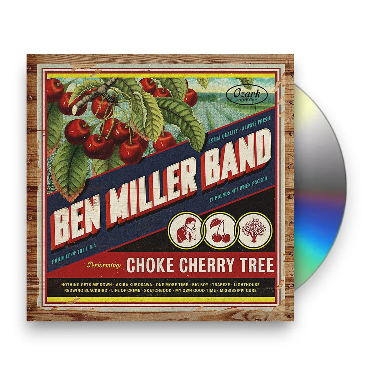 Packshot: Ben Miller Band – Choke Cherry Tree CD | Relix