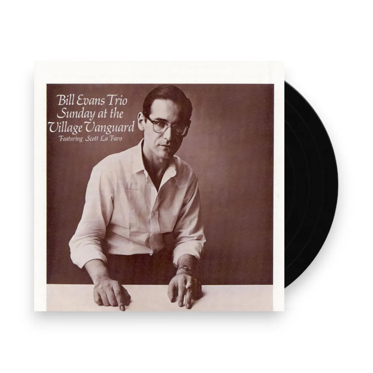 Packshot: Bill Evans Trio – Sunday At The Village Vanguard - (Clear Orange LP Vinyl) Vinyl LP | Relix