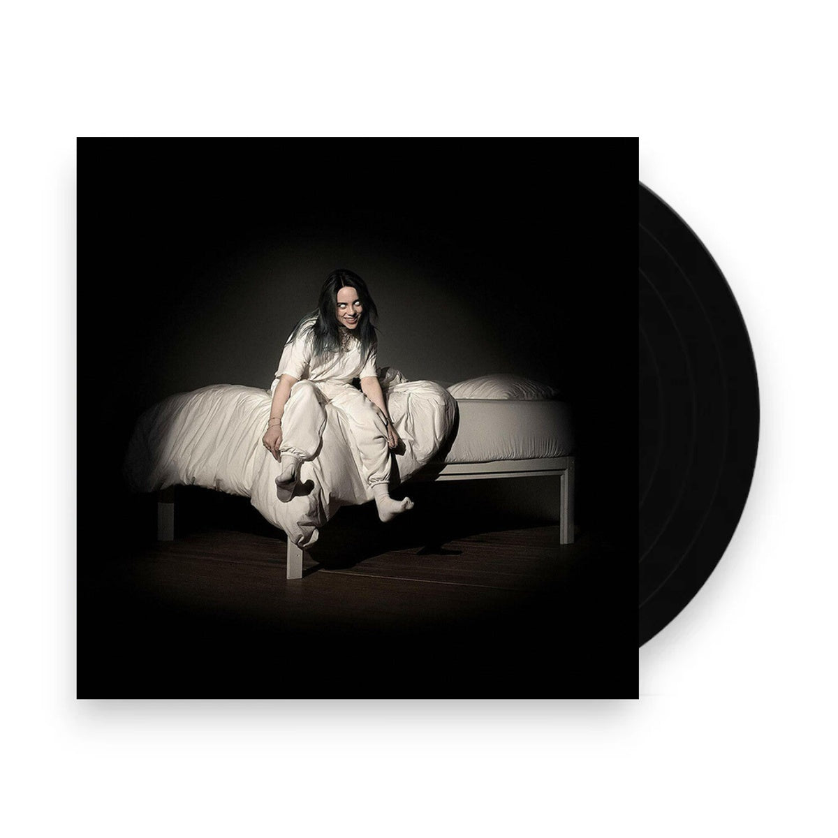 Packshot: Billie Eilish – When We All Fall Asleep, Where Do We Go? (Pale Yellow LP Vinyl) Vinyl LP | Relix