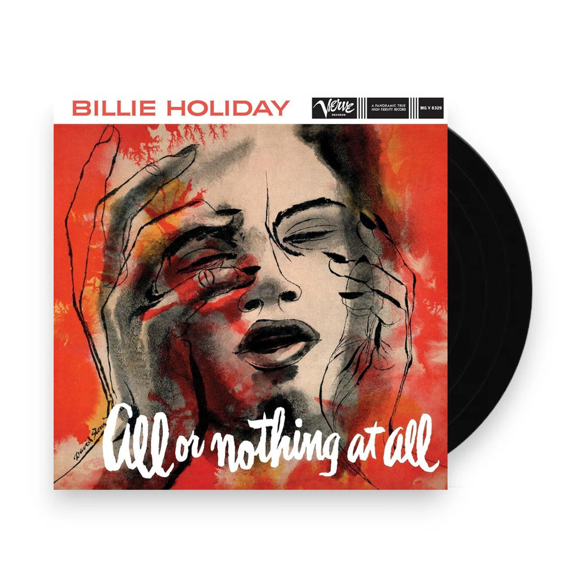 Packshot: Billie Holiday – All Or Nothing At All (180 Gram LP Vinyl) Vinyl LP | Relix