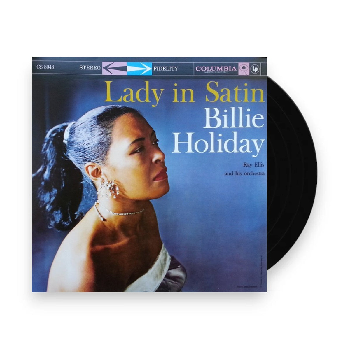 Packshot: Billie Holiday – Lady In Satin Vinyl LP | Relix