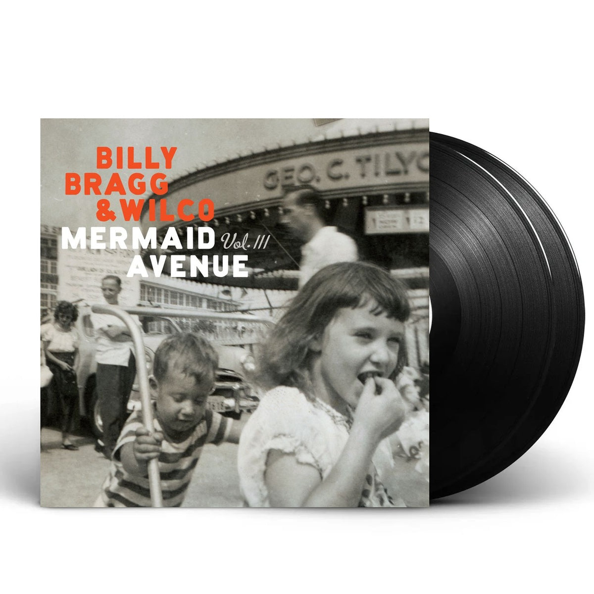 Packshot: Billy Bragg & Wilco – Mermaid Avenue Vol. III - (180g Black LP Vinyl) Vinyl LP | Relix