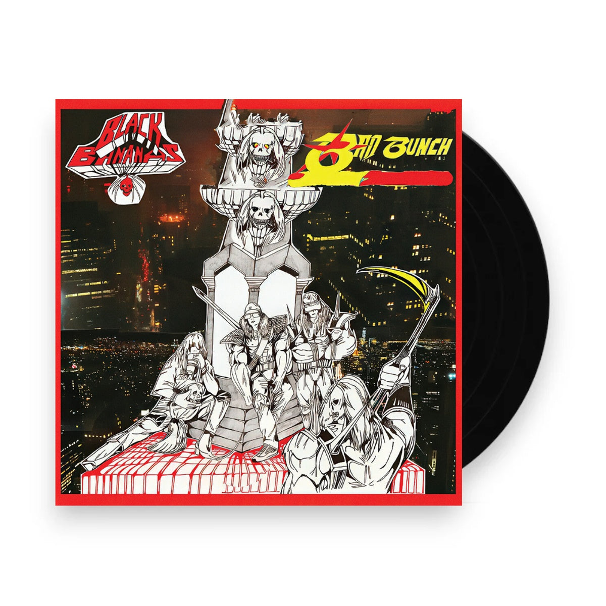 Packshot: Black Bananas – Bad Bunch - Red Vinyl LP | Relix