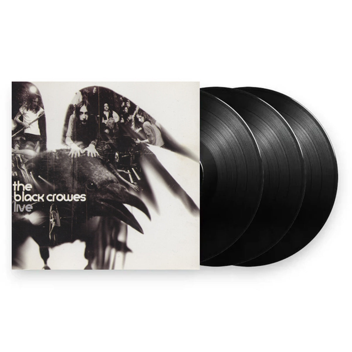 Packshot: Black Crowes – Black Crowes Live (Blue, Colored, Limited Edition, Red, Wht LP Vinyl) Vinyl LP | Relix