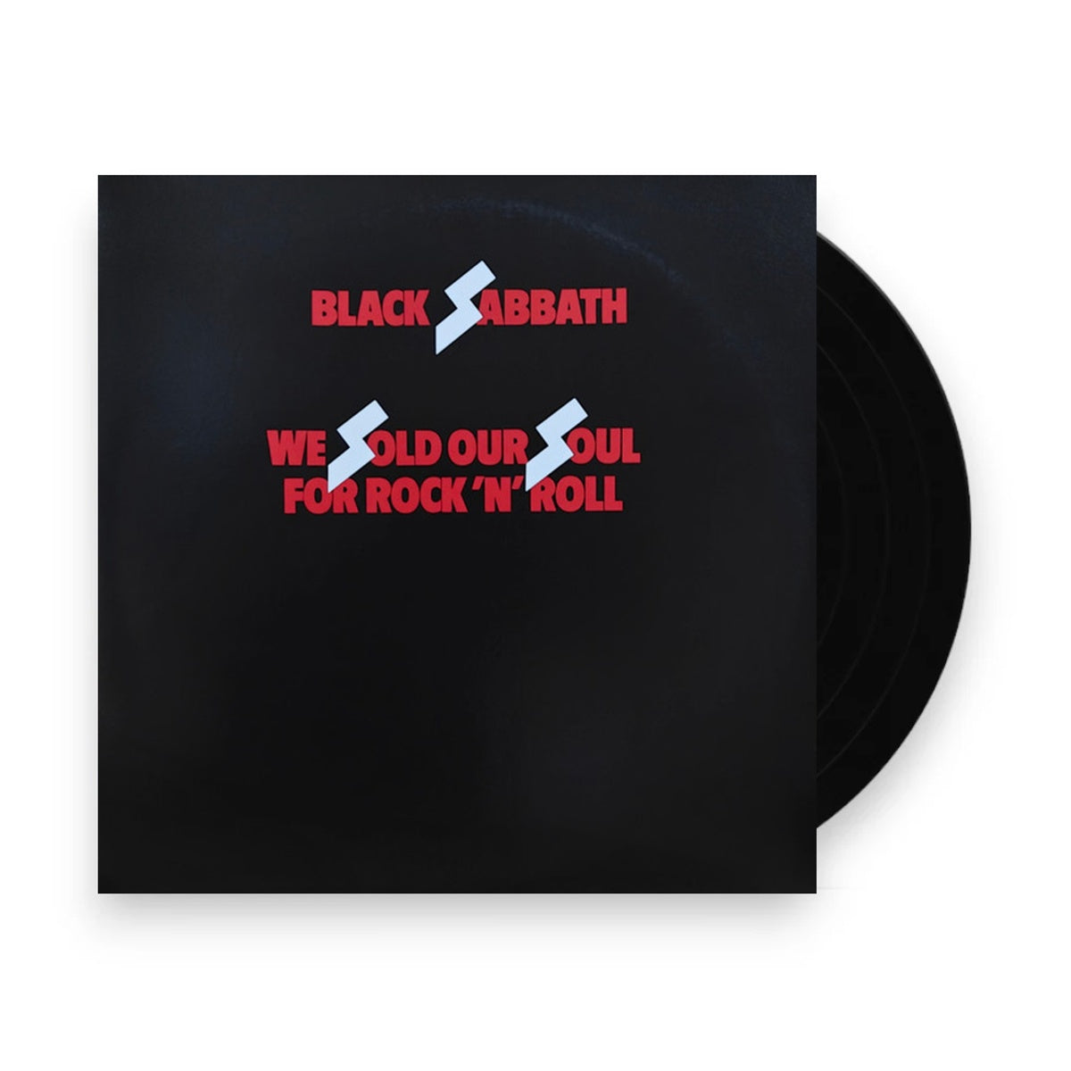 Packshot: Black Sabbath – We Sold Our Souls To Rock 'n' Roll (Rktbr25, Green LP Vinyl) Vinyl LP | Relix