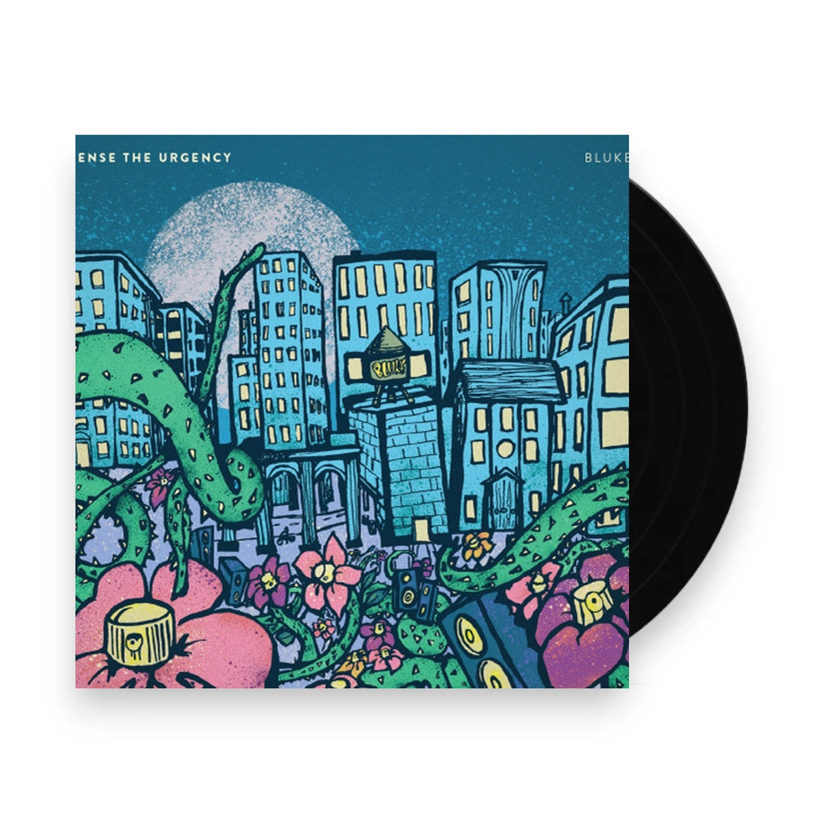 Packshot: Bluke – Sense The Urgency Vinyl LP | Relix