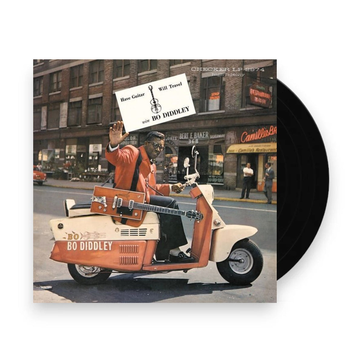 Packshot: Bo Diddley – Have Guitar Will Travel (180 Gram LP Vinyl) Vinyl LP | Relix