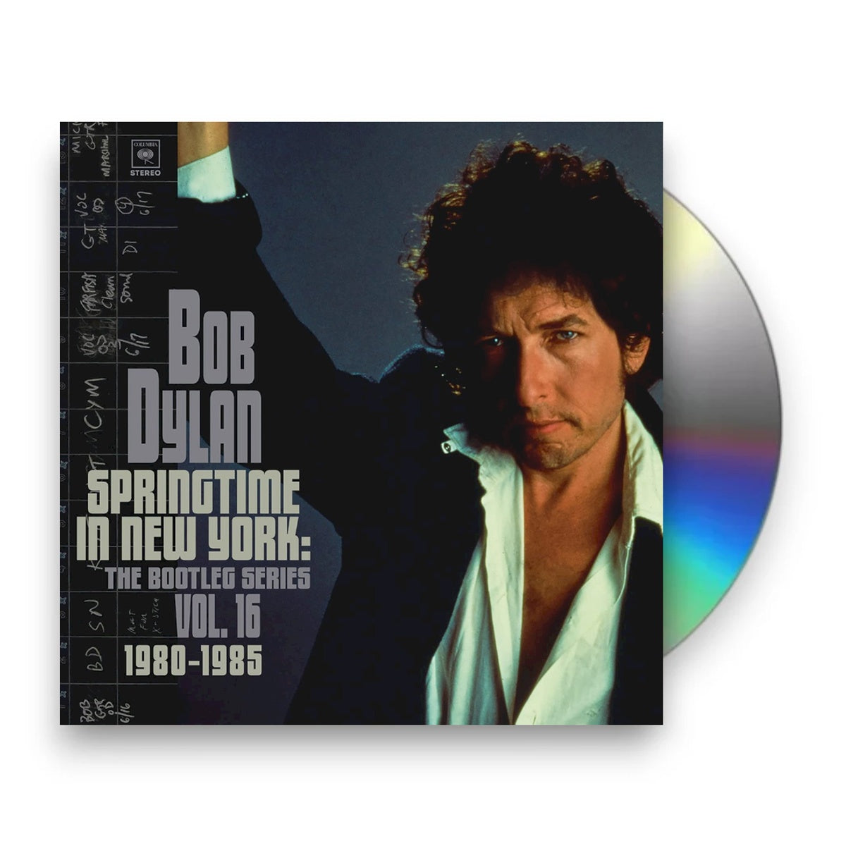 Packshot: Bob Dylan – Springtime In New York: The Bootleg Series Vol. 16 (1980-1985 2-CD) CD | Relix