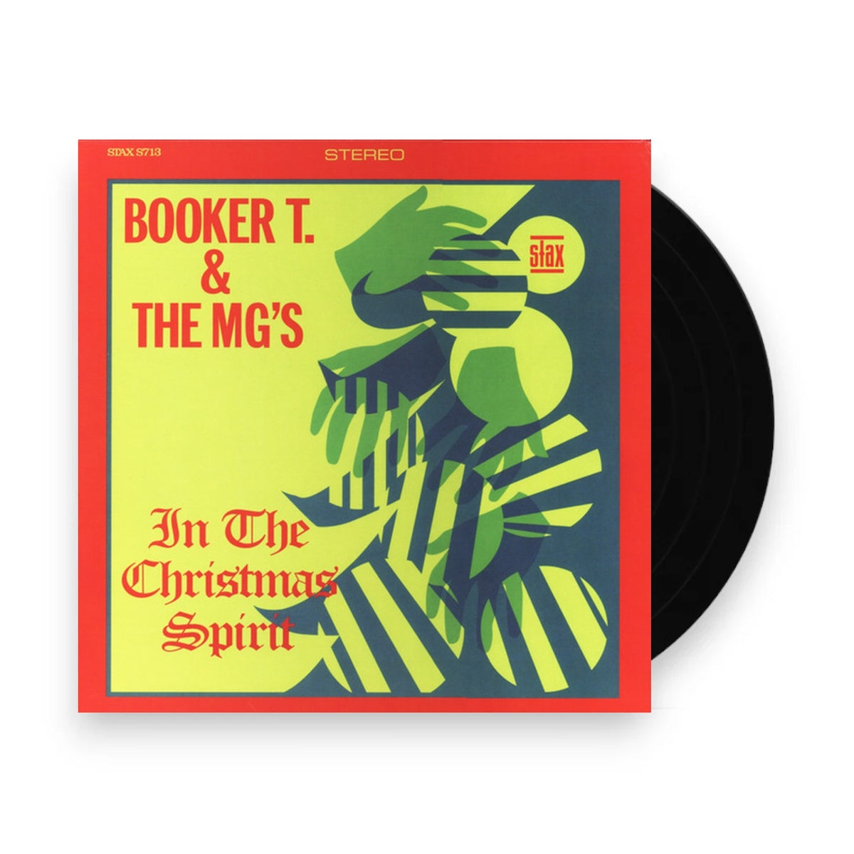 Packshot: Booker T & Mg's – In The Christmas Spirit (Clear, Atl75 LP Vinyl) Vinyl LP | Relix