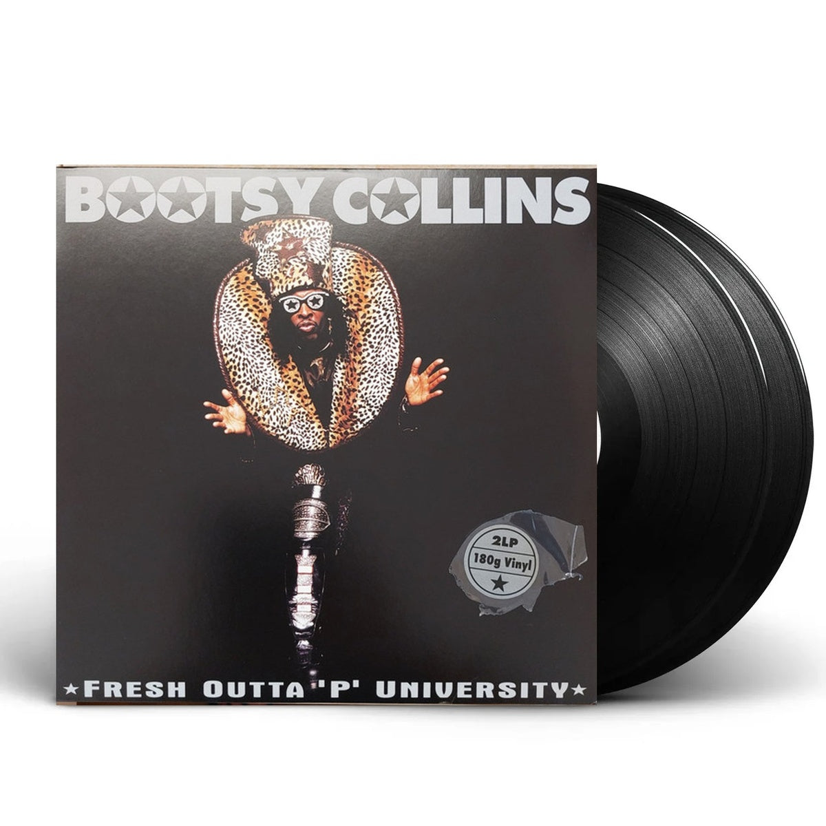 Packshot: Bootsy Collins – Fresh Outta P University (Spa LP Vinyl) Vinyl LP | Relix