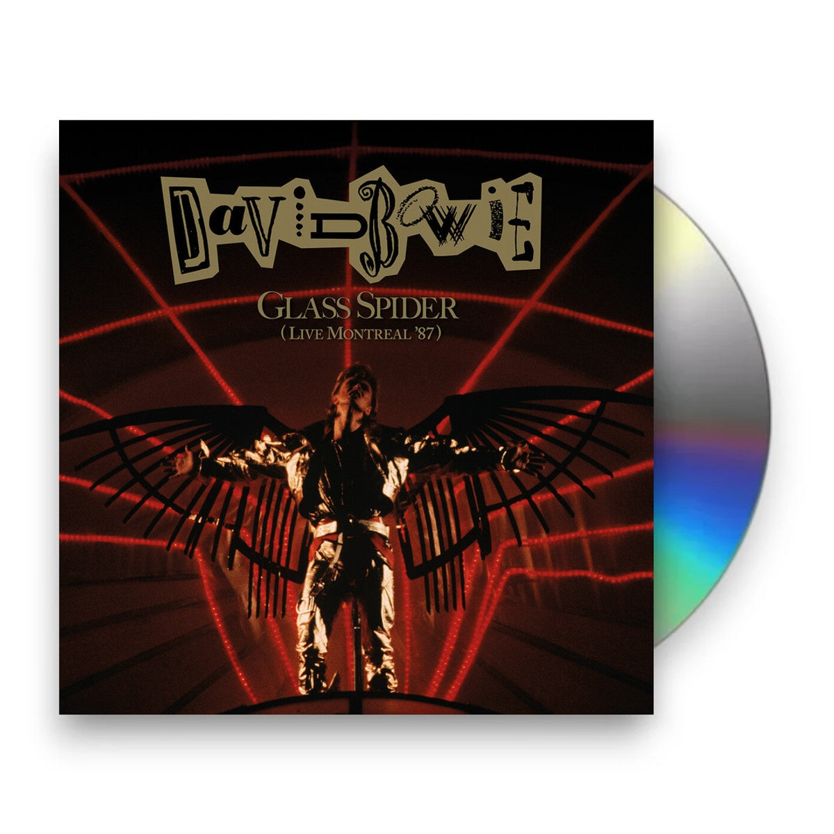 Packshot: Bowie, David – Glass Spider (Live Montreal 87) - Remastered Papersleeve CD | Relix