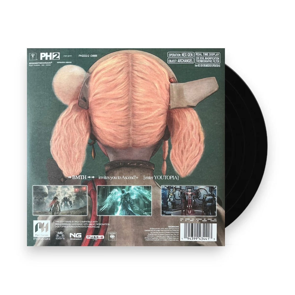 Packshot: Bring Me The Horizon – POST HUMAN: NEX GEN (LP Vinyl) Vinyl LP | Relix