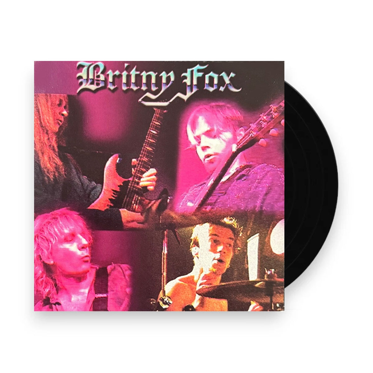 Packshot: Britny Fox – Long Way To Live (Clear, Limited Edition, Red LP Vinyl) Vinyl LP | Relix