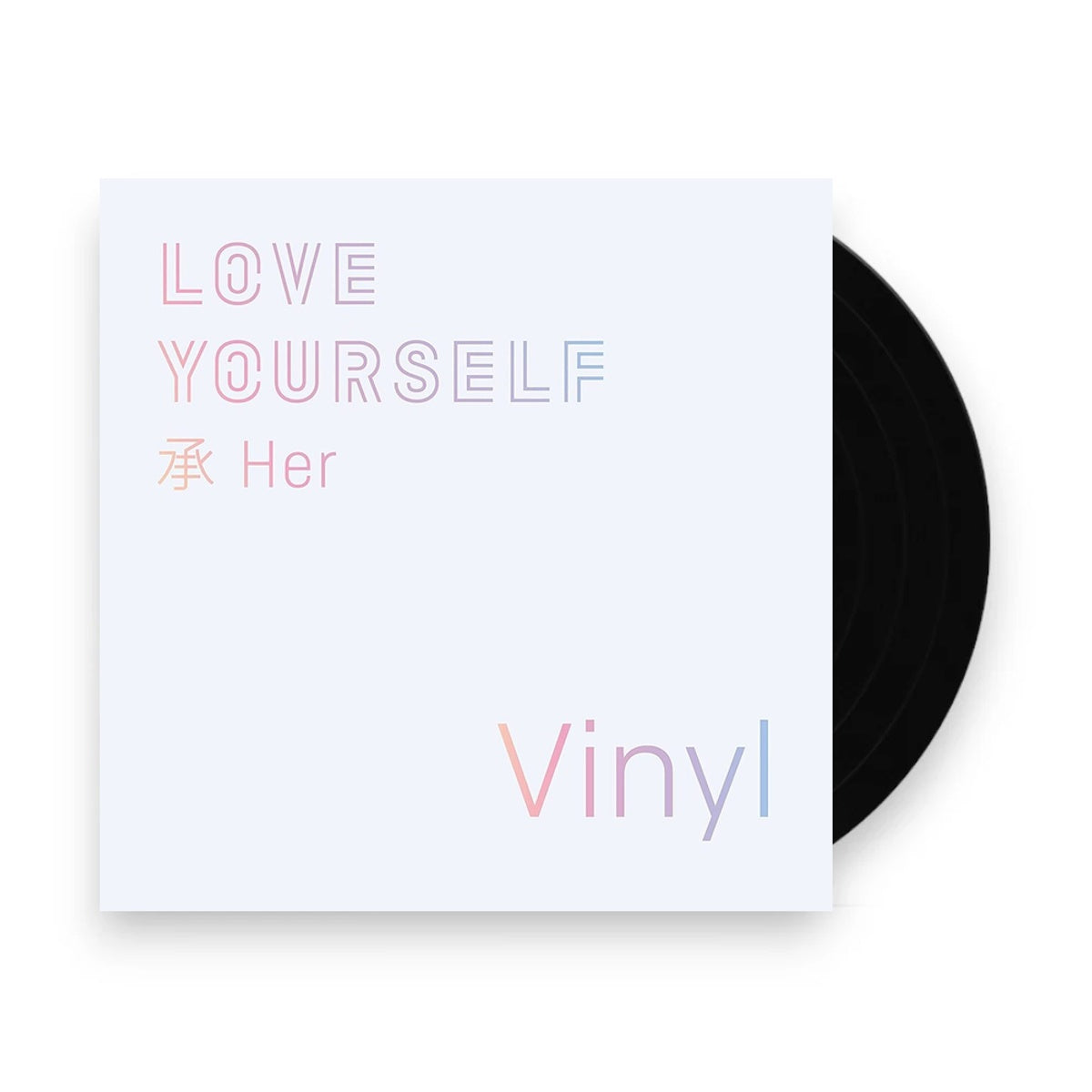 Packshot: BTS – LOVE YOURSELF: Her - LP (LP Vinyl) Vinyl LP | Relix