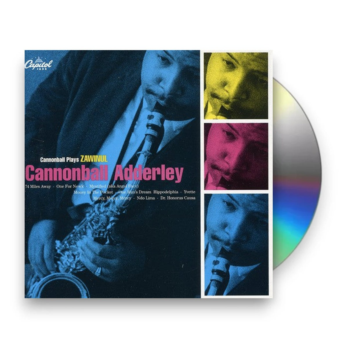 Packshot: Cannonball Adderley – Cannonball Plays Zawinul CD | Relix